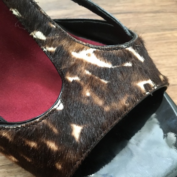 Burberry Leopard Heels 39 - Picture 2 of 4